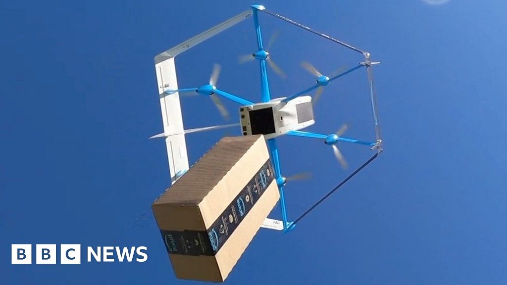 How Amazon uses drones to deliver from the sky - UK4MAG - DIGITAL | REAL ESTATE | JOB ADVERTISEMENT | MARKETPLACE | RESTAURANT | HOTEL | COMPANY GUIDE | VIDEO