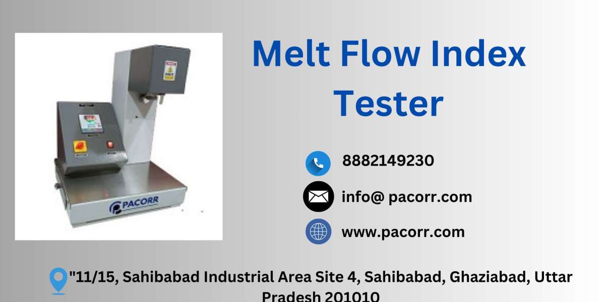 Achieve Unmatched Precision in Melt Flow Rate Testing with Pacorr’s Advanced Melt Flow Index Tester