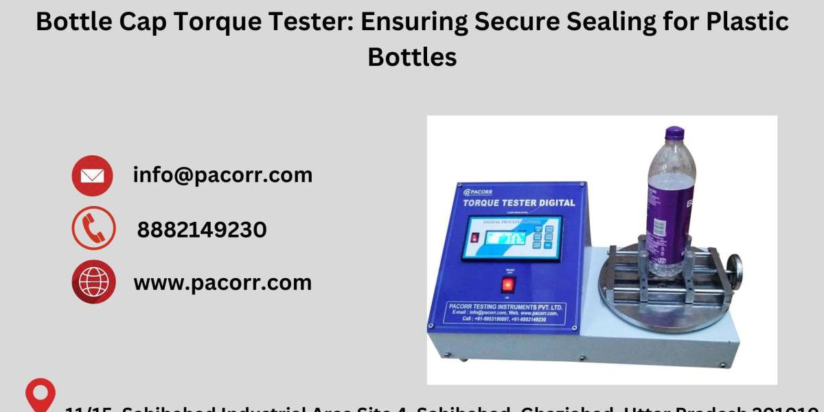 Unveiling the Benefits of Pacorr’s Bottle Cap Torque Tester for Leak-Proof Packaging