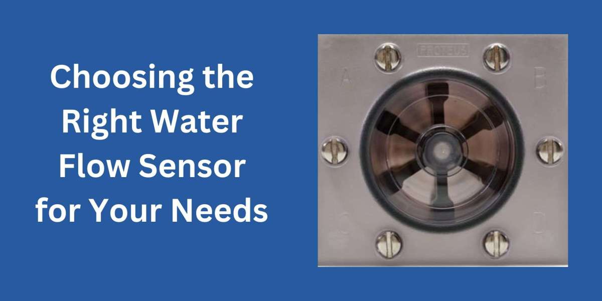 Choosing the Right Water Flow Sensor for Your Needs