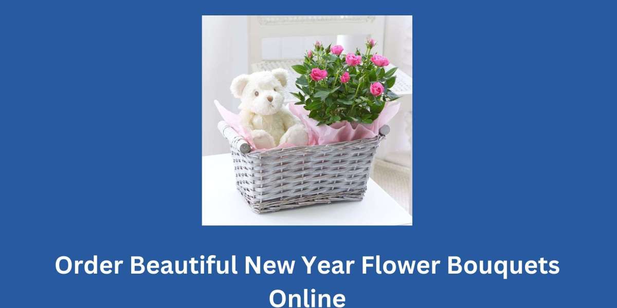 Order Beautiful New Year Flower Bouquets Online