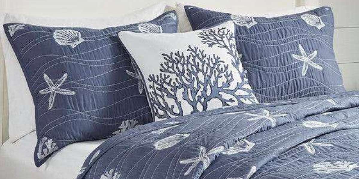 Coastal Comforter Sets: Seaside Style for Bedrooms