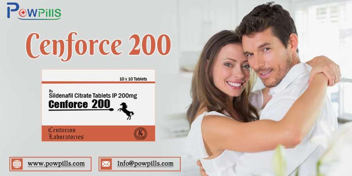 Cenforce 200 Mg– High-Dose Sildenafil For Lasting Results