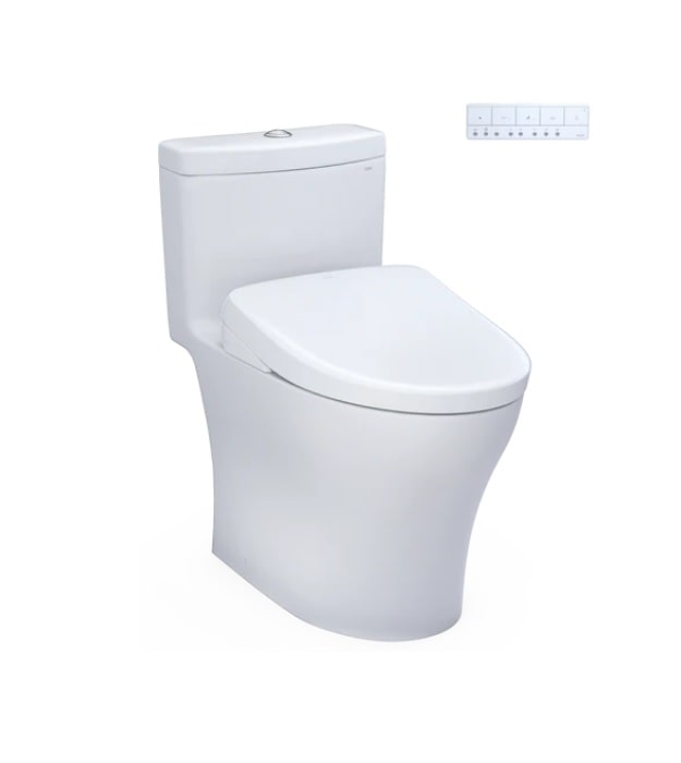 TOTO Aquia IV WASHLET+ S7 One-Piece Toilet - saniterica