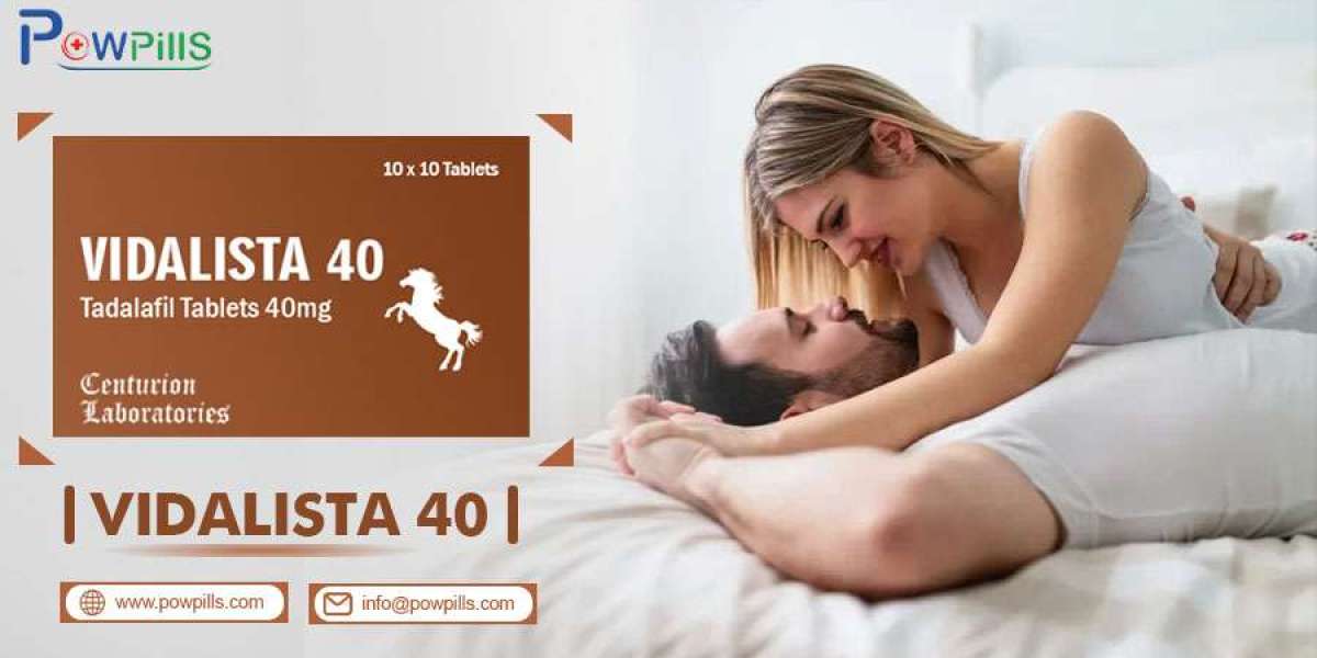 Vidalista 40 mg | Tadalafil Weekend Pill | Uses & Work